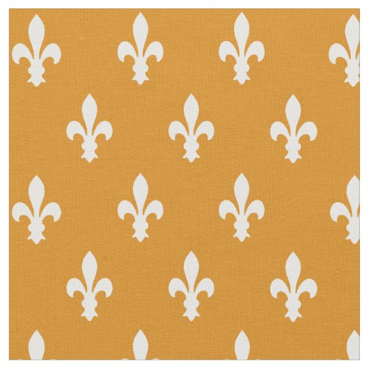 Tissu Fleur de Lys victorienne Marigold (Fermer)