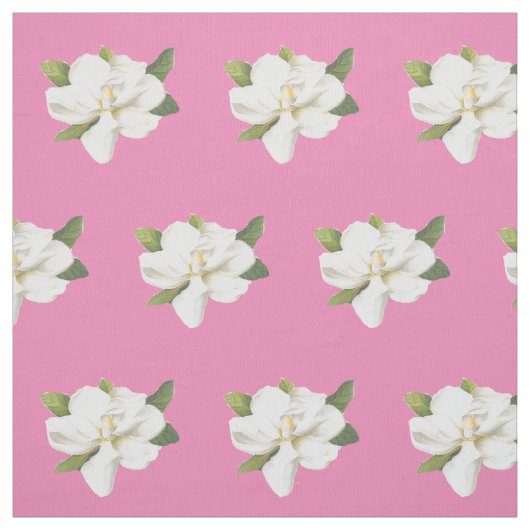 Tissu Fleur de Magnolia (Échantillon)
