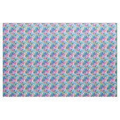 Tissu Fleur de paradis aquarelle (Yard)