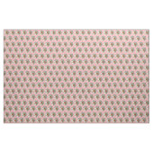 Tissu Fleur de printemps de jonquille rose (Yard)