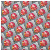 Tissu Fleur de Protea, motif de fleurs (Échantillon)