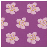 Tissu Fleur de prune (Fermer)