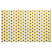 Tissu Fleur de tournesol jaune rustique (Fat Quarter)
