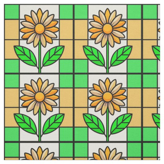 Tissu Fleur de verre tendu (Échantillon)