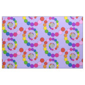 Tissu Fleur de vie / Blume des Lebens - points spiraux (Fat Quarter)
