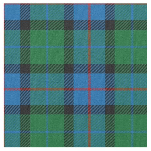 Tissu Fleur D'Ecosse Tartan Print (Fermer)