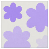 Tissu Fleur florale de lavande violette (Fermer)
