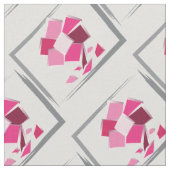 Tissu Fleur fuchsia Abstraite (Fermer)