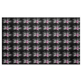 Tissu Fleur grise et rose (Fat Quarter)