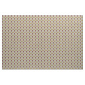 Tissu Fleur Point Naturel (Yard)