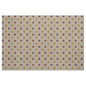 Tissu Fleur Point Naturel (Fat Quarter)