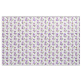 Tissu Fleur Pourpre & Création (Yard)
