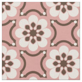 Tissu Fleur rose (Fermer)