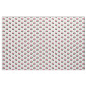 Tissu Fleur rose transparente (Yard)