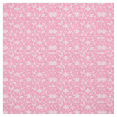 Tissu Fleur rose vintage (Échantillon)