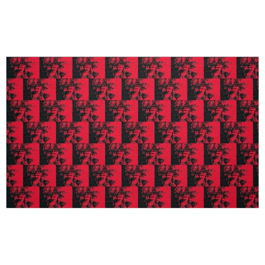 TISSU FLEUR SAUVAGE (Fat Quarter)