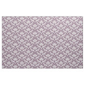 Tissu Fleur sauvage Damask Eggplant (Yard)