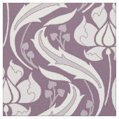 Tissu Fleur sauvage Damask Eggplant (Fermer)