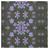 Tissu Fleur sauvage rose (Échantillon)