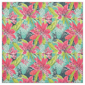 Tissu Fleur tropicale (Échantillon)