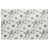 Tissu fleur vintage mono (Fat Quarter)