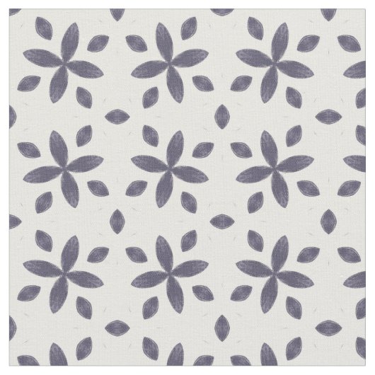Tissu Fleur violette (Fermer)