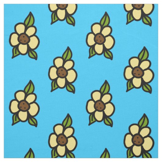 Tissu fleurs (Échantillon)