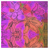 TISSU FLEURS (Fermer)