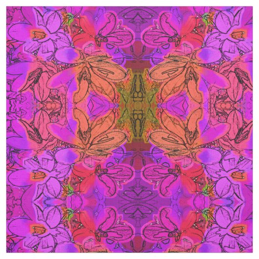 TISSU FLEURS (Échantillon)