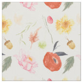 Tissu Fleurs à l'aquarelle (Fermer)