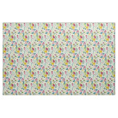 Tissu Fleurs abstraites lumineuses (Yard)
