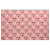 Tissu Fleurs alignées sans couture abstrait PA moderne (Yard)