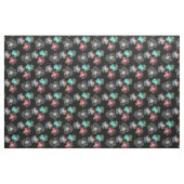 Tissu Fleurs alignées sans couture abstrait PA moderne (Yard)