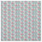 Tissu Fleurs aquarelles (Échantillon)