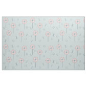 Tissu Fleurs atomiques rétro Rose vert (Fat Quarter)