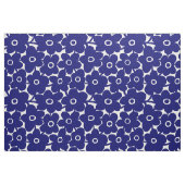 Tissu Fleurs audacieuses - bleu marine profond (Yard)