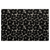 Tissu Fleurs audacieuses - noir (Yard)