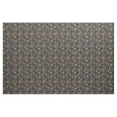 Tissu Fleurs beiges abstraites sans couture gris backgro (Yard)