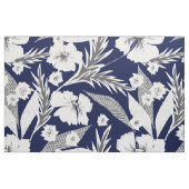 Tissu Fleurs blanches. (Fat Quarter)