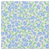 Tissu Fleurs blanches assez écervelées de bigorneau de (Fermer)