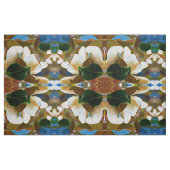 Tissu Fleurs blanches de magnolia (Fat Quarter)