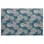 Tissu Fleurs blanches de waratah (Yard)