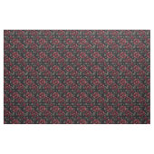 Tissu Fleurs bourguignonnes en noir (Fat Quarter)