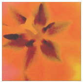 Tissu Fleurs citrouilles (Fermer)