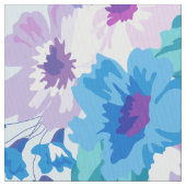Tissu Fleurs colorées motif (fermé)