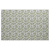 Tissu Fleurs cosmos blanches (Yard)