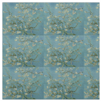 Tissu Fleurs d'amandes par Vincent Van Gogh Art