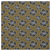 Tissu Fleurs de bois de chien foncé (Échantillon)