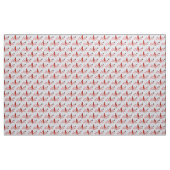 Tissu Fleurs de cerisier et cardinal (Yard)