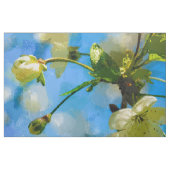 Tissu Fleurs de cerisiers blancs (Fat Quarter)